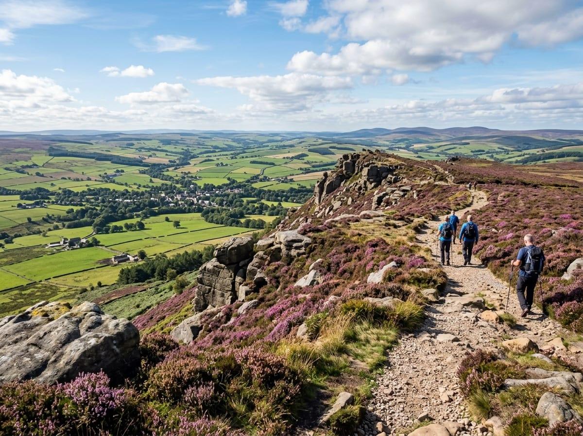 Sunny-day outdoors: coast, hills, and big views
