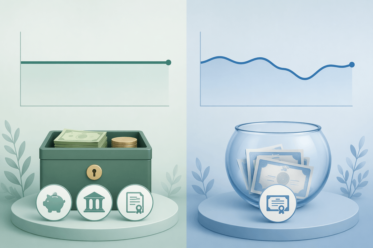 First pivot: options that keep money boring
