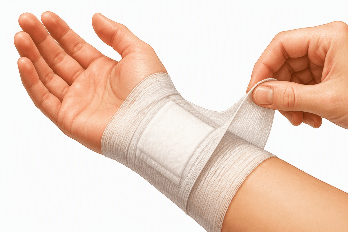 Wrap Firmly Without Cutting Off Circulation
