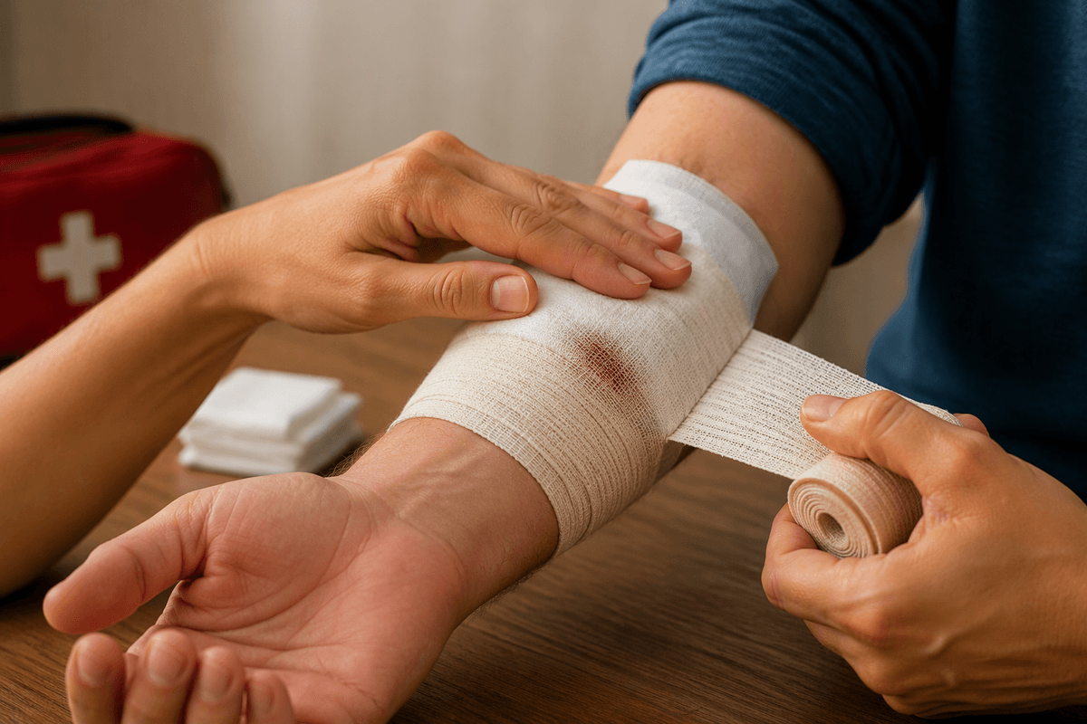 How to Apply Pressure Dressings